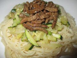 Beef Zucchini Noodle