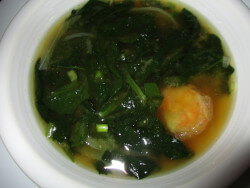 Spinach Doenjang Guk